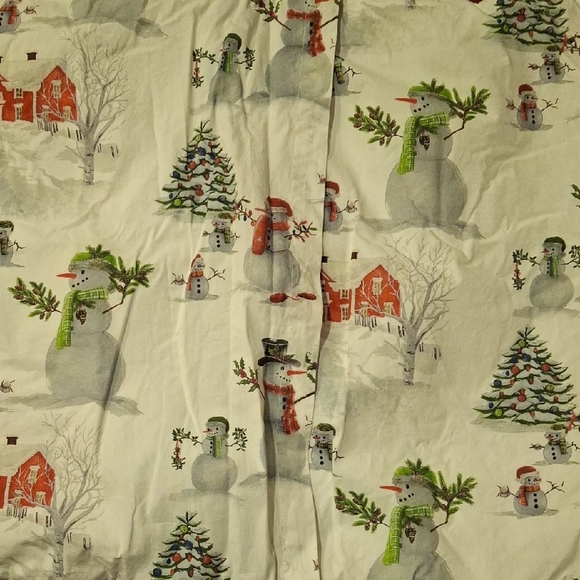 Pottery Barn Snowman Sham/Pillowcase New - Picture 4 of 8